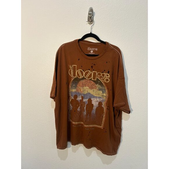 NWOT The Doors Super Distressed Band Tee, XL - Picture 1 of 3